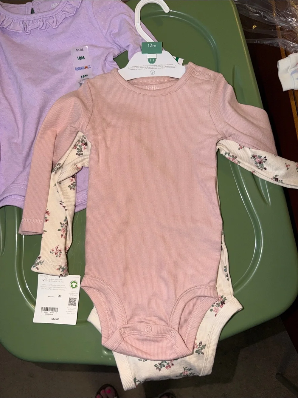 12-18M long sleeve lot Carters etc